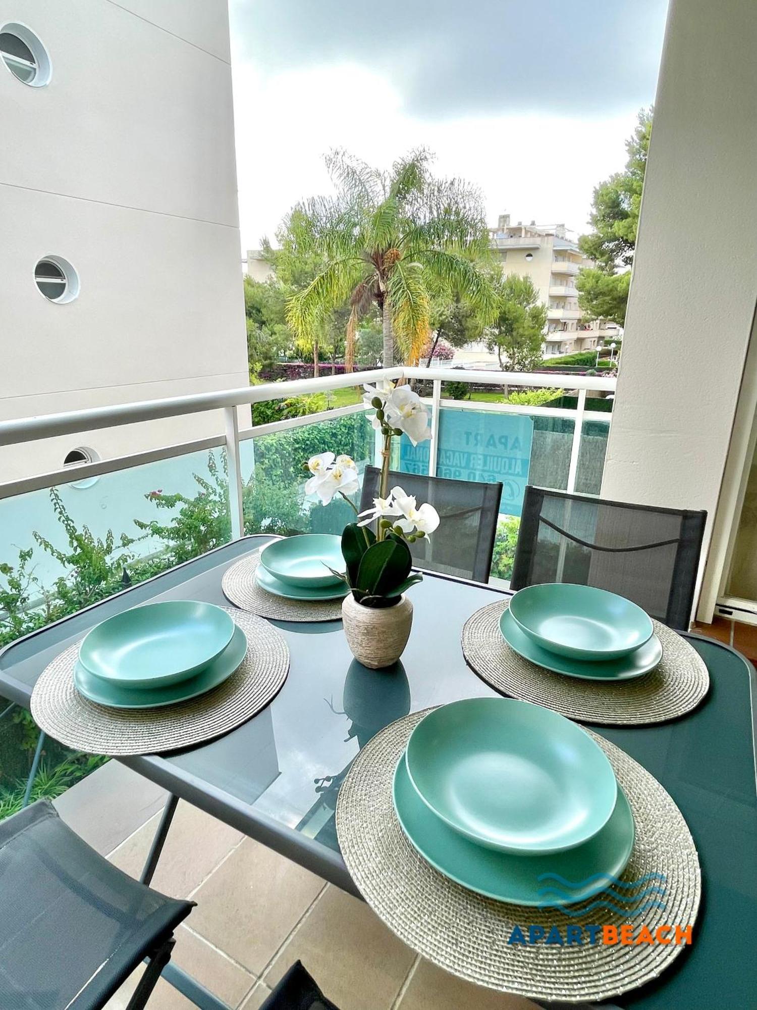 Apartbeach Golden I Muy Luminoso Junto Playa Y Climatizado Salou Luaran gambar