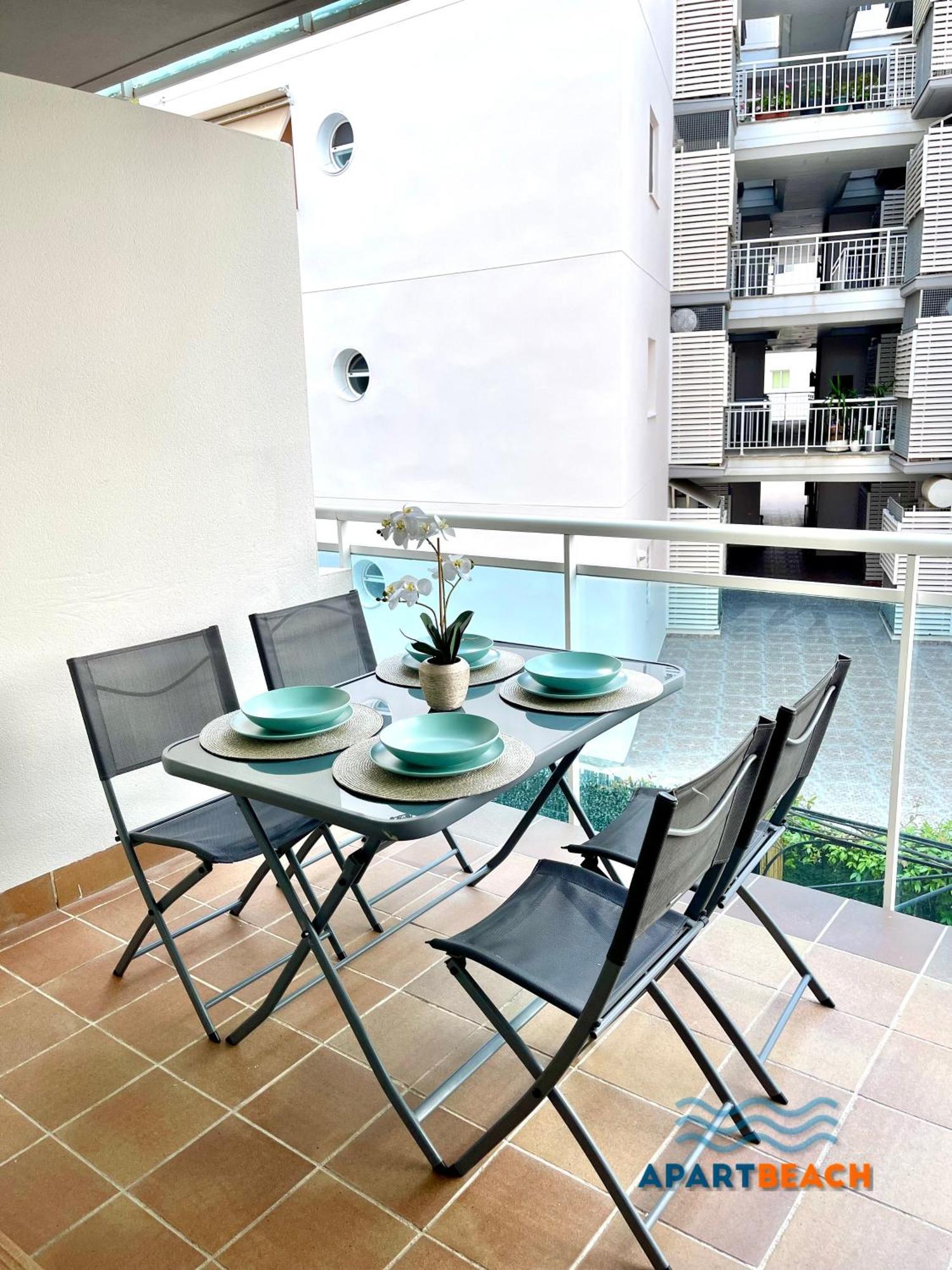 Apartbeach Golden I Muy Luminoso Junto Playa Y Climatizado Salou Luaran gambar
